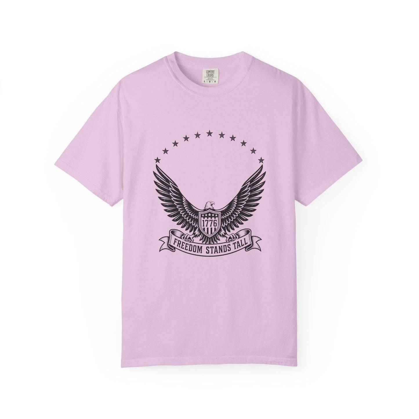 Freedom Stands Tall Eagle T-Shirt — 1776 Patriotic Tee