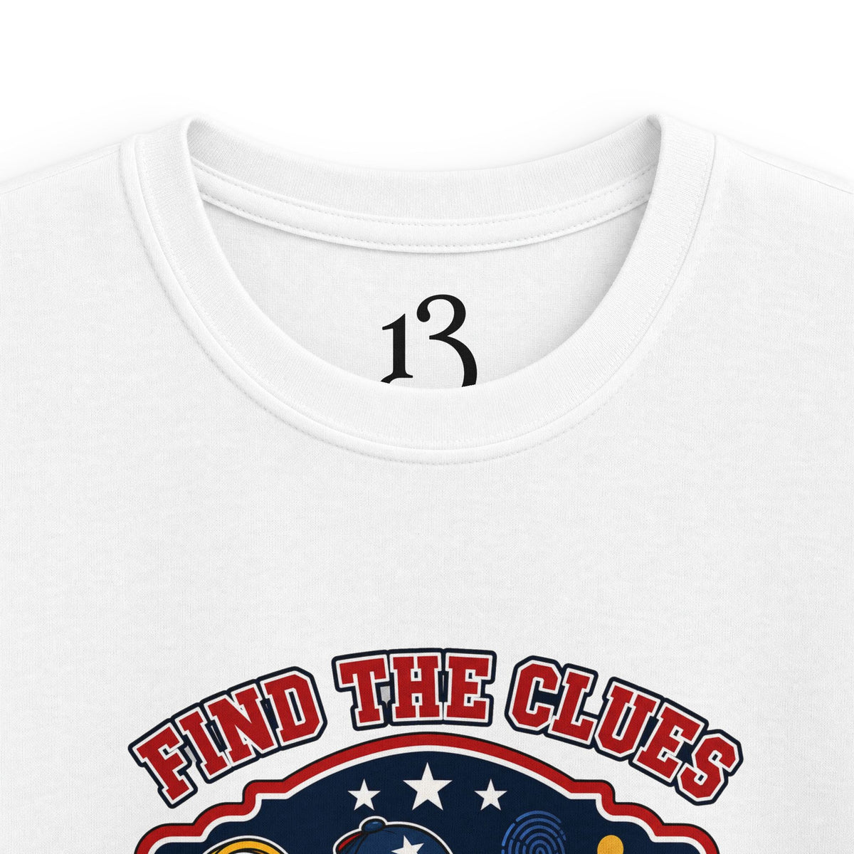 Kids Detective Adventure T‑Shirt — "Find the Clues" Mystery Game Design