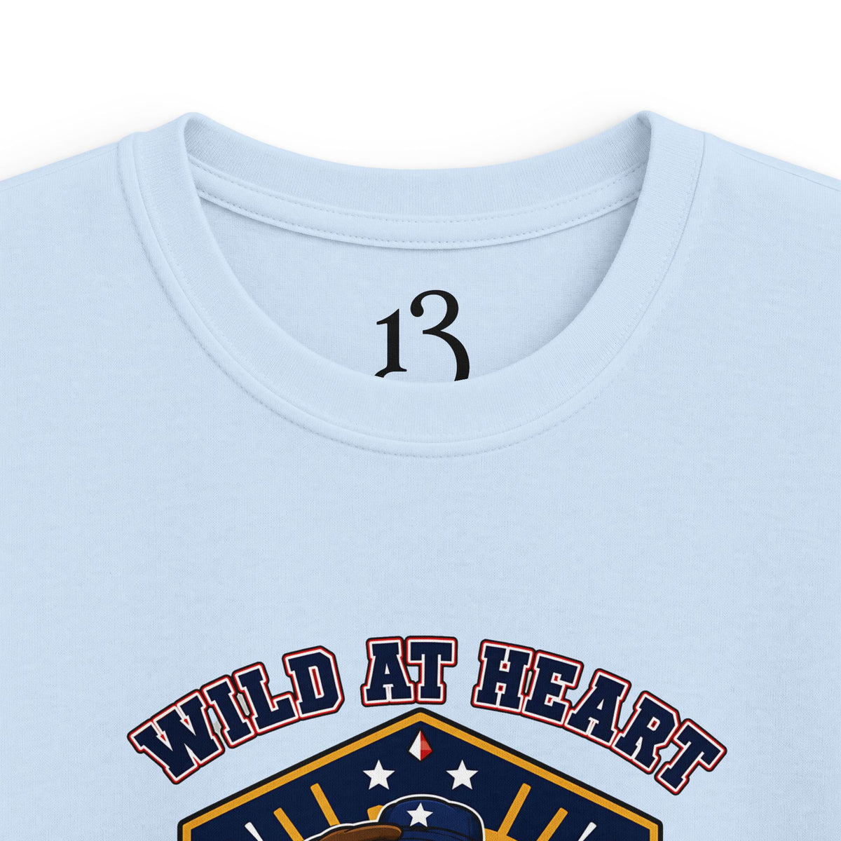 Kids Tee — "Wild at Heart, Ready to Be Free" Adventure Bear Graphic