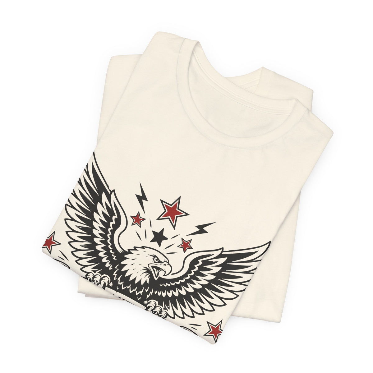 Liberty Never Fades Eagle T-Shirt – 1776 Patriotic American Tee
