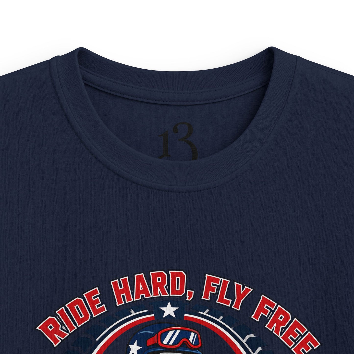Kids Moto Tee — Born Racer, My Pride Dirt Bike Shirt