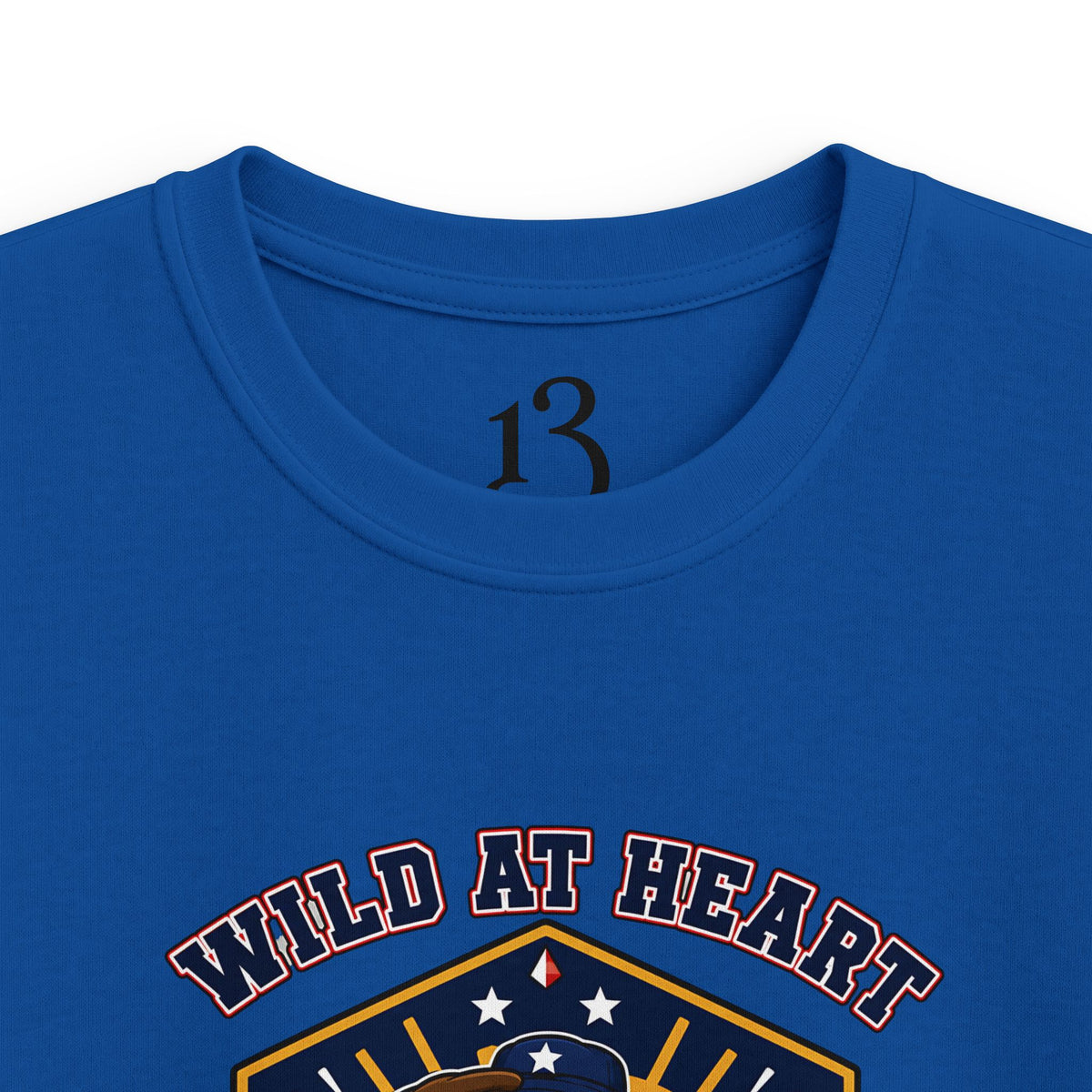 Kids Tee — "Wild at Heart, Ready to Be Free" Adventure Bear Graphic