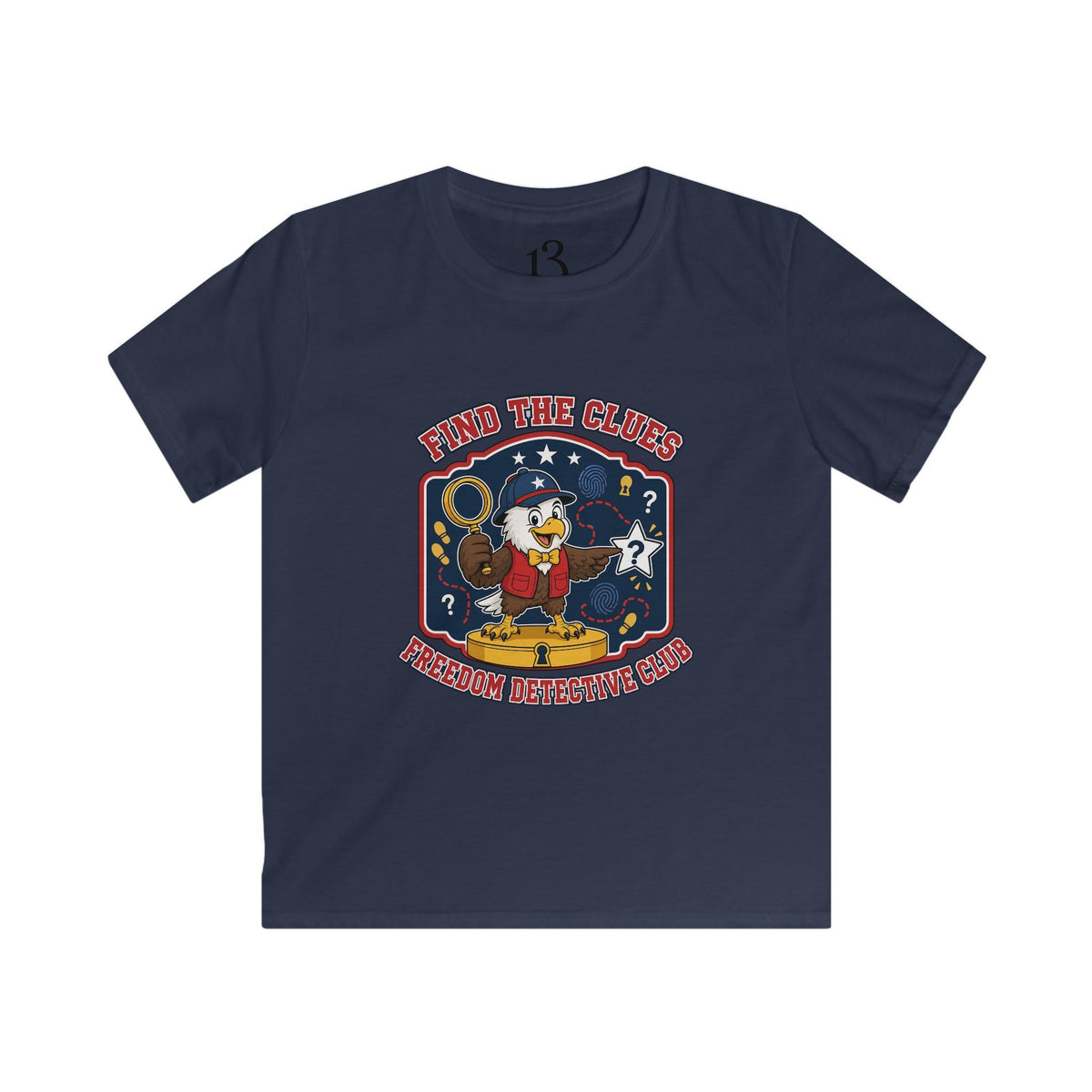 Kids Detective Adventure T‑Shirt — "Find the Clues" Mystery Game Design