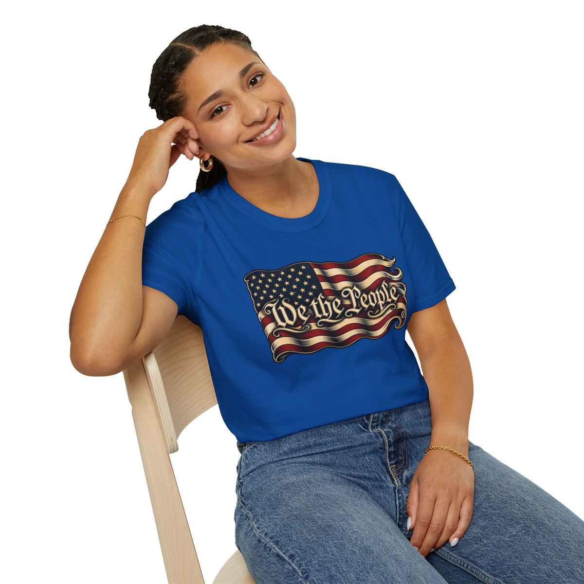 We the People American Flag T‑Shirt