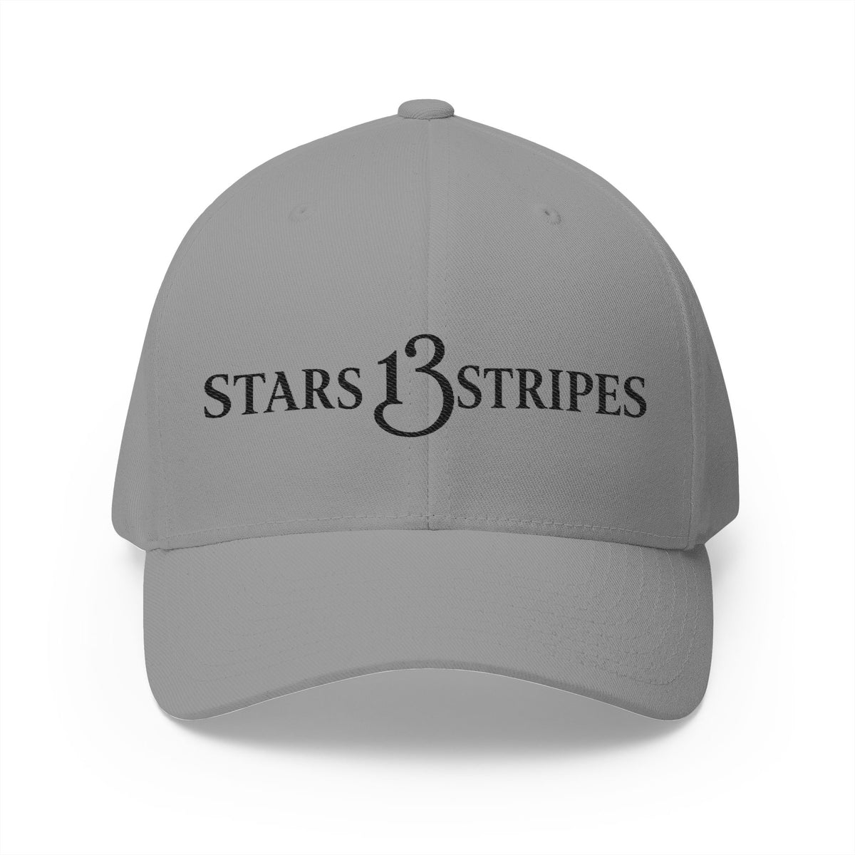Stars13stripeS Closed-Back Structured Cap (Embroidery)