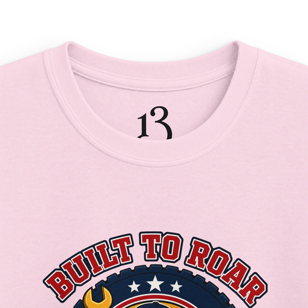 Kids Tee — "Born to Roar" USA Gator Crew Patriotic Cartoon T-Shirt